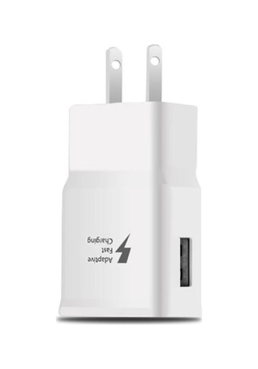 Xiyyadms Beyaz Usb Hızlı Şarj Aleti 9v-1.67a/5v-2a Otomatik Uyumlu Seyahat Şarj Cihazı Kablo Yok Abd Standartı