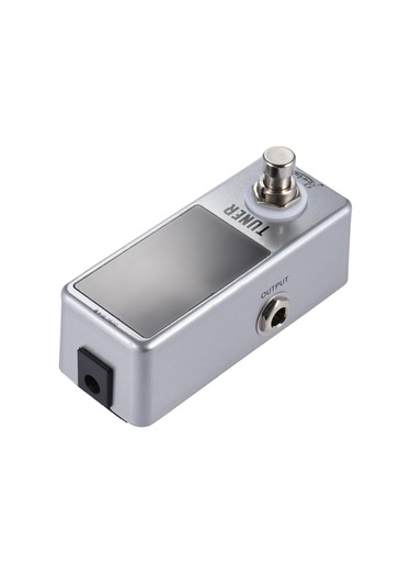 Mini Kromatik Tuner Pedal Etkisi Led Ekranlı Gitar Bas İçin Gerçek Bypass