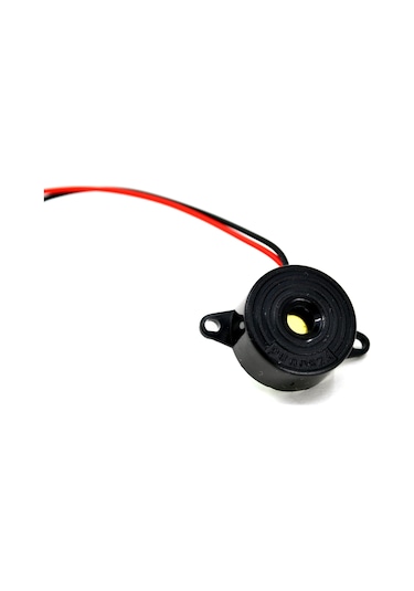 Mini Buzzer 12v Açık Kapı Far Sesli Uyarı Kesiksiz Düz Öter