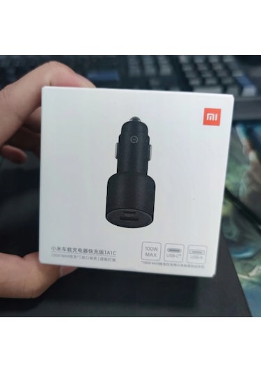 Xiaomi Araç Şarj Cihazı 100W Hızlı Şarj Çift Usb Son Versiyon