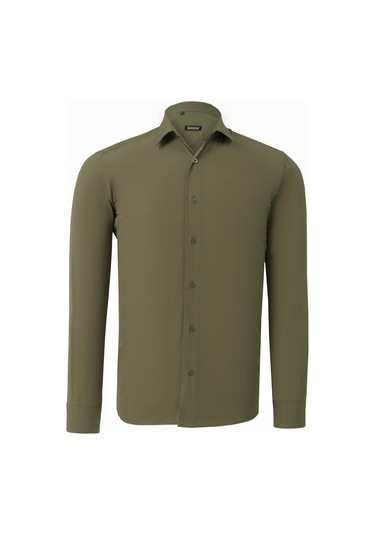 G926 Dewberry Erkek Gömlek-yeşil Yeşil