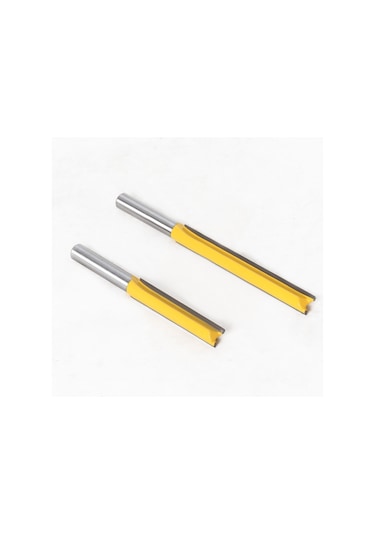 Maiyame Uzun Uçlu 8'li Doğru Bıçak Seti - Yuva Açma, Kenar Düzenleme Ve Profesyonel Kesim İşleri İçin Esnek Ve Dayanıklı Araç