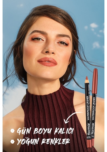 Flormar Waterproof Lipliner Sudan Etkilenmeyen Dudak Kalemi 246 Rosebush