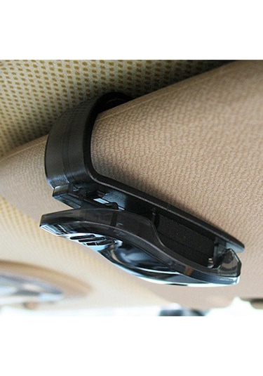 Oto Araç Içi Gözlük Tutucu Klips Güneş Gözlüğü Kartvizit Tutacağı (228732353)