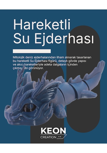 Hareketli Su Ejderhası Oyuncak Ejderha