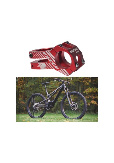 Suntek 31.8Mm Dağ Bisikleti Gövdesi Yüksek Kırmızı