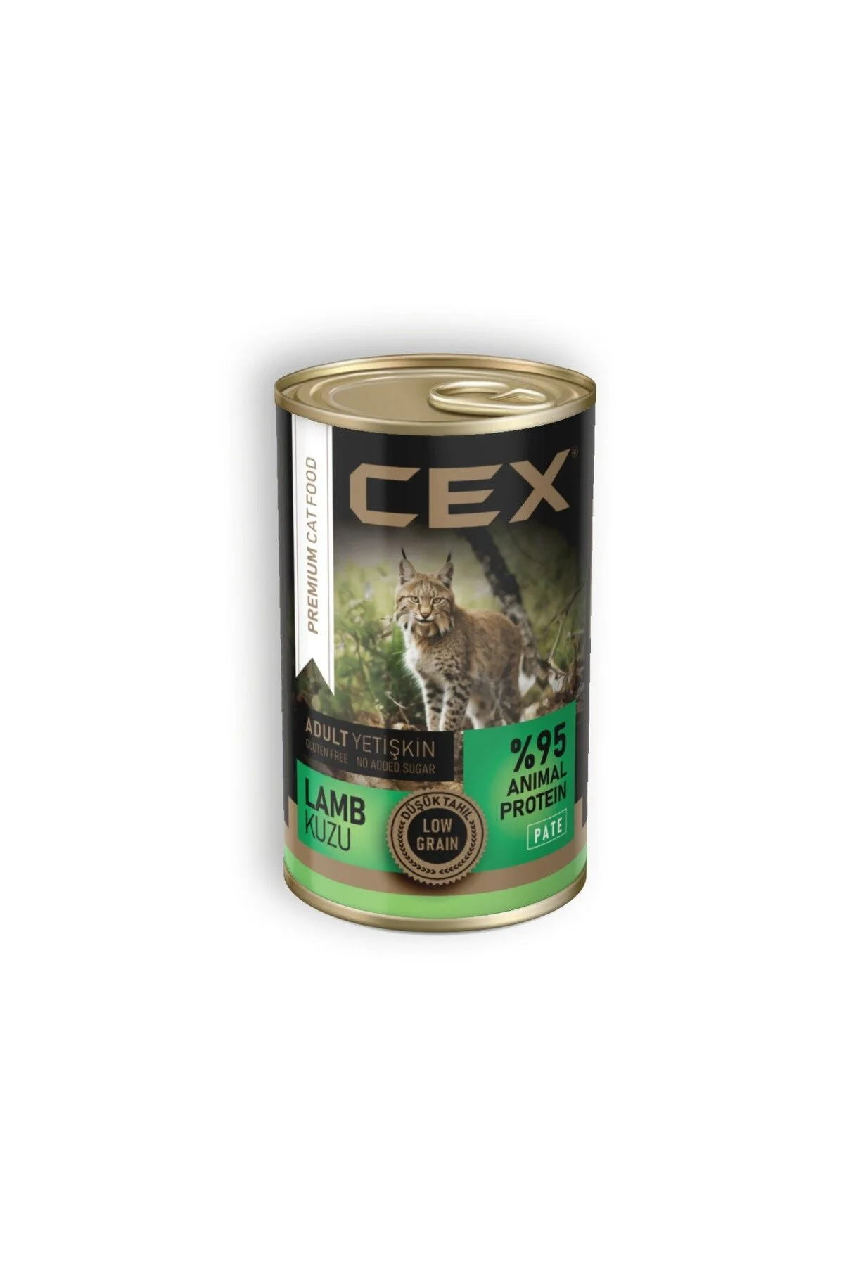 Cex Premıum Adult Cat Lamb Low Graın Pate 415 Gr 12 Adet