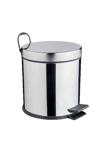 Pedallı Paslanmaz Çelik Çöp Kovası 16 Lt Krom