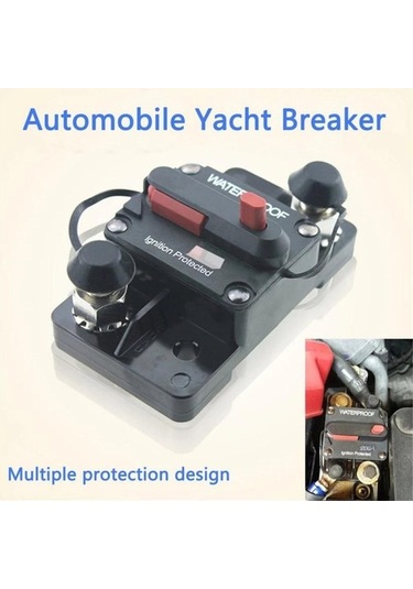 Tenfowee 50a Otomatik Yeniden Kurulabilir Devre Koruması, Araç - Tekne - Karavan Elektrik Sigortası, Aşırı Yük Ve Kısa Devre Koruyucu Anahtar 50