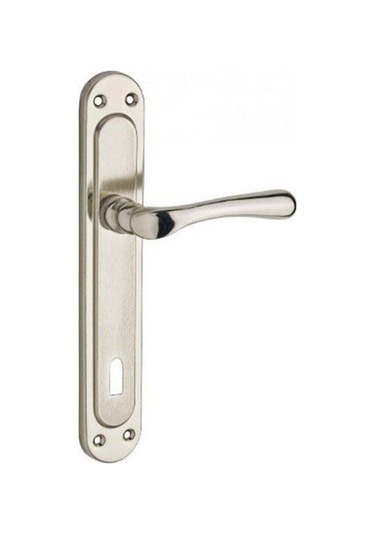 Kumrucan Nikel Saten Oda-yale-wc Kapı Kolu Oda Kapı Kolu 2 Yıl Nikel