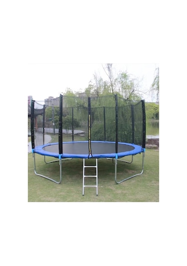 File Korumalı Trambolin 426 Cm Güvenlik Fileli Trambolin 14 Ft