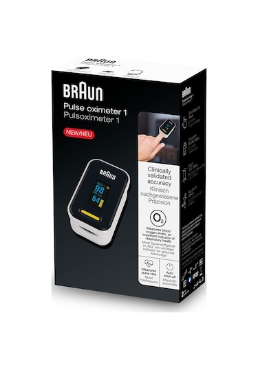 Braun YK-81CEU Nabız ve Oksijen Ölçer Pulse Oksimetre