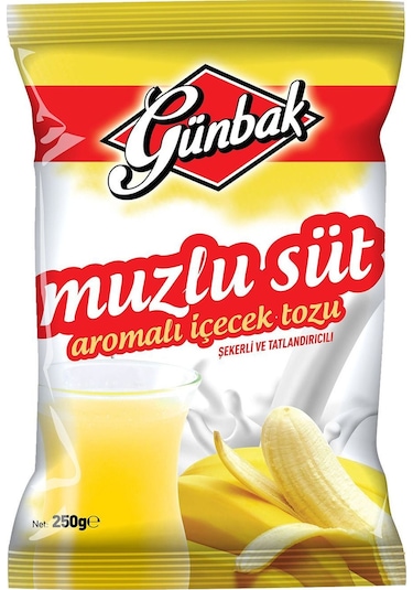 250gr Muzlu Süt Aromalı İçecek Tozu X 4 Adet Diğer