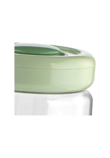 Trendooze 1500ml Fındık Baharat Şeker Mühür Şişe Pres Tipi Gıda Saklama Kabı Yeşil Model Yeşil 1500ml