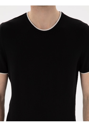 Pierre Cardin Erkek Siyah Kazak /triko 50307401-vr046 Siyah