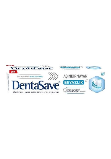 Dentasave Diş Macunu Aşındırmayan Beyazlık 75 Ml 8699580630244