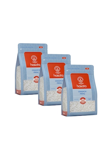 Hasata Osmancık Pirinç 3 x 2 KG