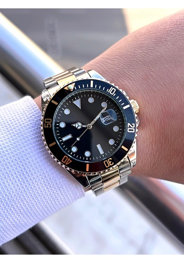 Coliseum Çelik Kordon Takvimli Kadran Kutulu Seri Erkek Kol Saati Ft.aas.ı017