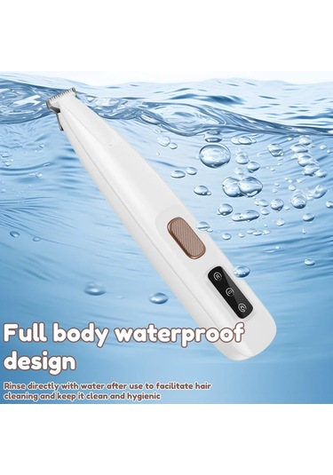 Yeni Köpek Paw Giyotin Led Işık İle Tamamen Su Geçirmez Pet Saç