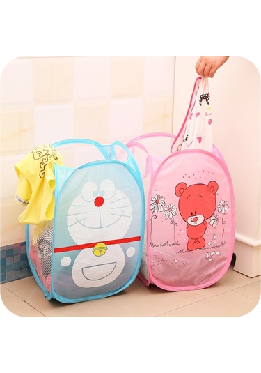 Oyuncak Ve Çamaşır Sepeti - Hayvan Figürlü - Yeni Dev Boy Çok Renkli