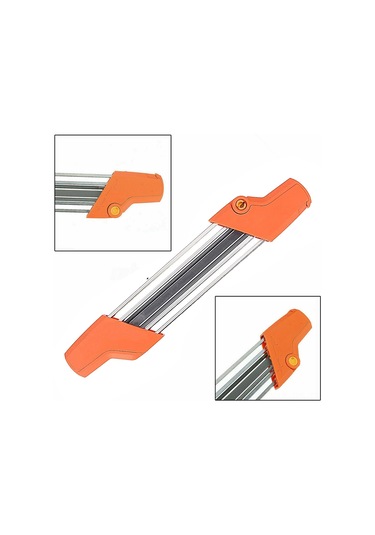 Reedark El Tipi Testere Bileme Aleti - 2 Si 1 Arada Portatif Ve Ergonomik Tasarım, 4 Farklı Çap Seçeneği