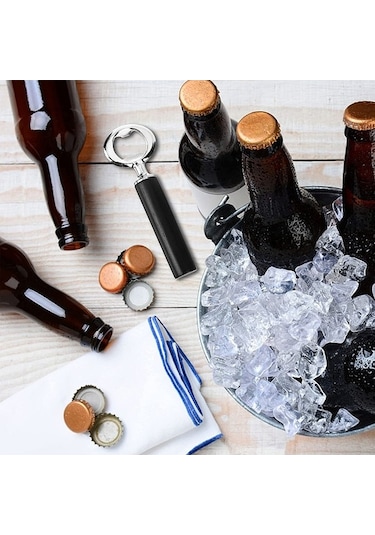 Moly Kendin Yap Bira Şişe Açacağı 4 Adet Paslanmaz Çelik Gümüş Renk Gümüş