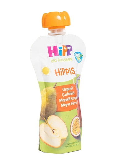 Hipp Organik Çarkıfelek Meyveli Karışık Meyve Püresi 100 G