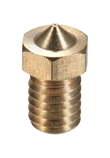 Lemestar V5/v6 Eksüdere Uyumlu 1.75mm Girişli Bakır Nozzle 0.2-1.0mm Çıkış - 3d Yazıcı Baskı Başkanı