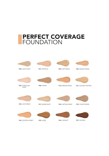 Flormar Perfect Coverage Yoğun Kapatıcı Su Bazlı Fondöten (Sıcak Alt Ton) -135 Hazel -8682536070638 Flormar Perfect Coverage Yoğun Kapatıcı Su Bazlı Fondöten (Sıcak Alt Ton) -135 Hazel -8682536070638