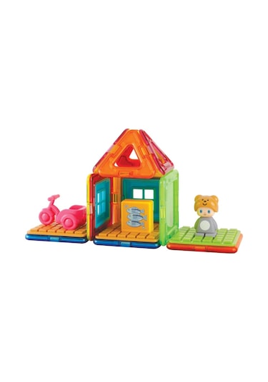 Magformers Mıknatıslı Cube House Set - Penguin - 20 Parça