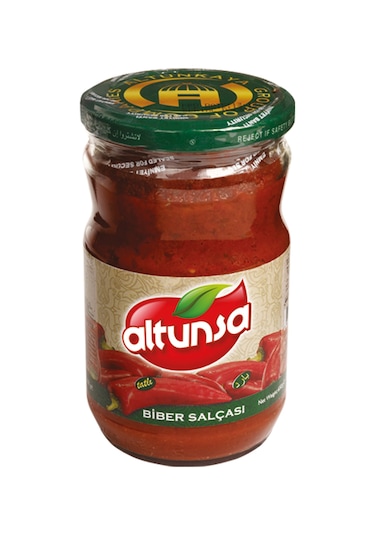 Altunsa Tatlı Biber Salçası 650 G
