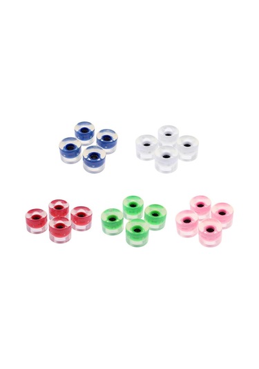 Homyl 4 Adet 60mm Light Up Kaykay Longboard Koyu-mavi Koyu Mavi Çok Renkli