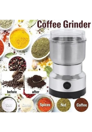 Mini Elektrikli Kahve Öğütücü 5060 Çok Renkli