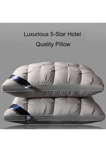 Trendooze Sunshine022 2025 Kalın Yastık, Otel Kalitesi Seyahat Yastığı