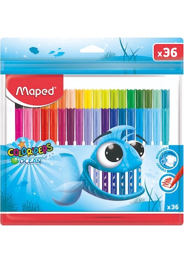 Maped Color Peps 36Lı Ocean Pulse Keçeli Kalem