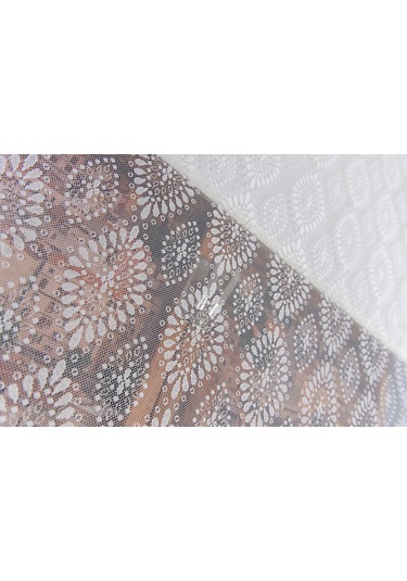 Çift Mekanizmalı Tül Stor Perde Beyaz