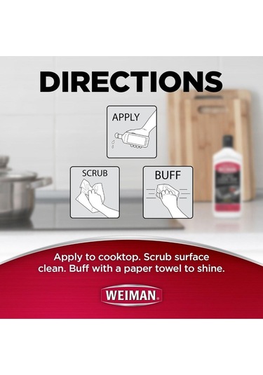 Weiman Cam Setüstü Ocak Temizleyici Ve Cila 425 G