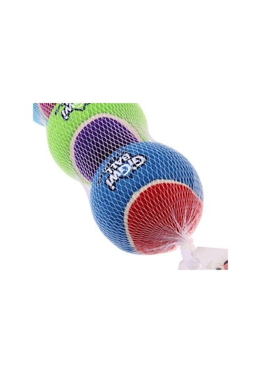 Gigwi Köpek Ball Sesli Tenis Topu 3'lü Large