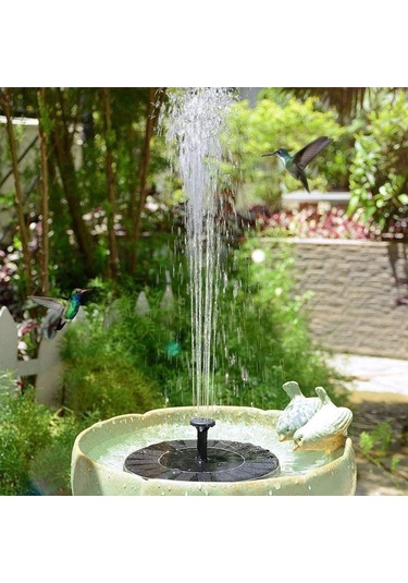 13cm Güneşçi Su Çeşmesi Havuzu Açık Kuş Banyosu Güneş Enerjili Çeşme Yüzen Su, Boyut:13 Cm