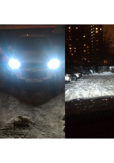 Sones 2 Adet H8/h9/h11 18w 1800 Lm 6000k Ip68 Casnbus Sabit Akım Araba Led Far 2 Cob Lambalı, Dc 9-36v Beyaz Işık