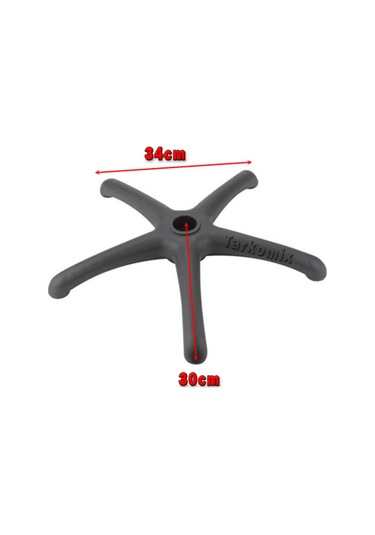 Poligonofis Mobigo4X4 Ofis Koltuğu Plastik Yıldız Ayak Bilgisayar Koltuğu Ayağı Büro