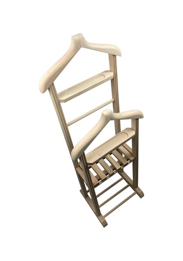 Melada Mobilya Gürgen Çift Tepeli Dilsiz Uşak Ham Double Sehpalı Ceviz