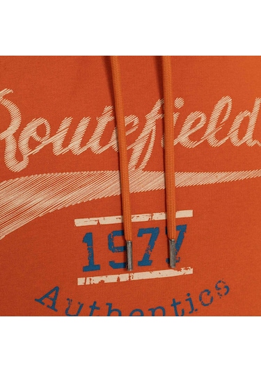 Routefield Routefıeld Hayes Erkek Sweatshırt Turuncu Turuncu