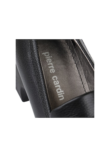 Pierre Cardin 54276 Kare Topuklu Loafer Kadın Ayakkabı 867800000643 01 Siyah