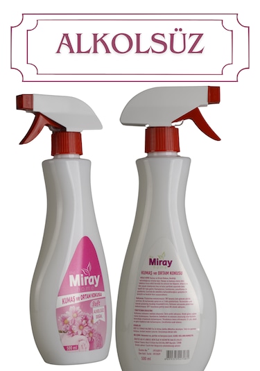 Miray Home Soft  Alkolsüz Kumaş ve Ortam Kokusu Sprey 500 ML