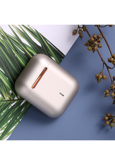 J18 Kablosuz Bt Kulaklıklar Ergonomik Yarı-içi Spor Kulaklıklar Otomatik Eşleştirme Akıllı Dokunmatik İşlem Geniş Uyumluluk Şampanya