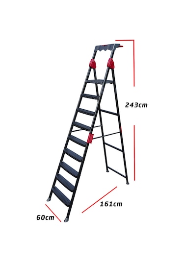 Perilla Comfort 8+1 Basamaklı Merdiven