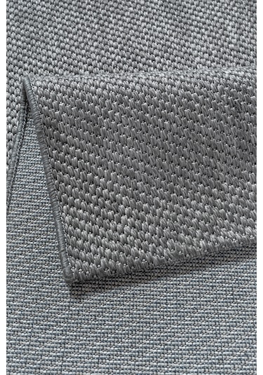 Elit Premium Sisal Jut Halı 1016 - Antrasit Hasır Dokuma Antrasit-krem Krem