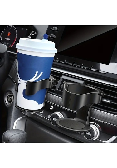 Otomobil Bardak Tutucu - Araba Küllük & Bardaklık Tutacağı - 2 Adet