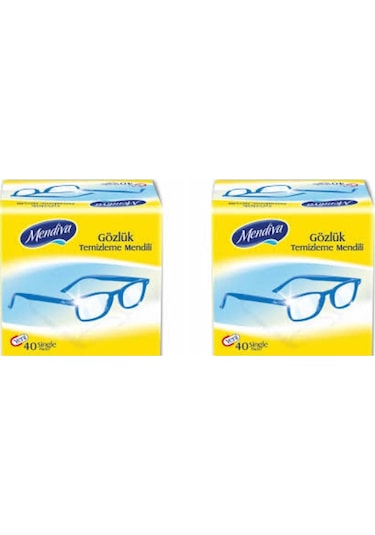 Mendiva Gözlük Temizleme Mendili Ve Ekran Temizleme Mendili X 2